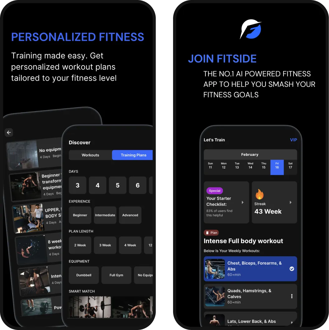 Fitside. Web to app converted with Natively